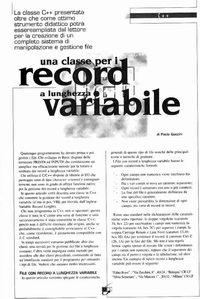 Rivista: DEV Computer Programming, Settembre 1995, pag 42