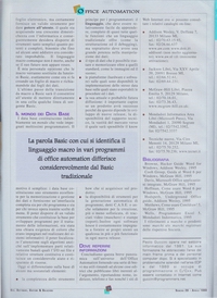 Rivista: DEV Computer Programming, Aprile 1996, pag 14